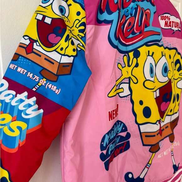 SpongeBob SquarePants Pink and Blue Jacket - Picture 6 of 9